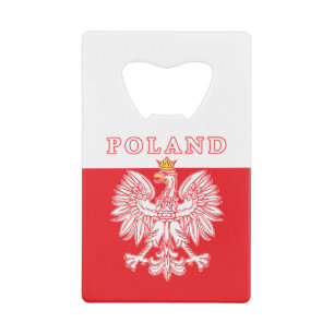 Poland With Red Polish Eagle
