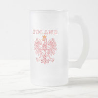 Poland With Red Polish Eagle