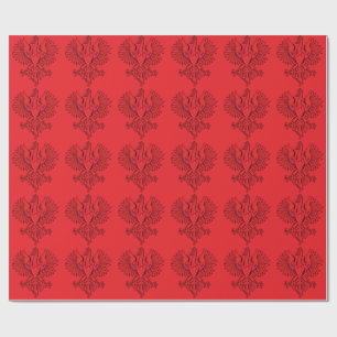 Poland's White Eagle Contemporary State Emblem  Wrapping Paper