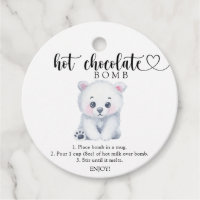 Polar baby bear - Hot chocolate bomb