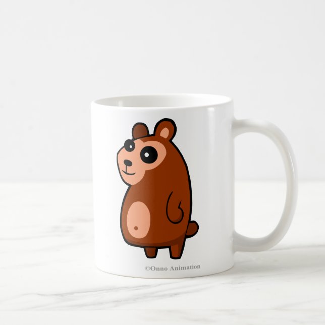 Polar Bear and Brown Bear Drinking Mug (Right)