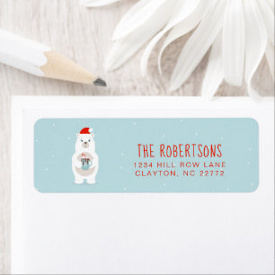 Polar Bear and Hot Cocoa Christmas