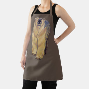 Polar Bear Apron Bear Art Aprons & Bear Gifts