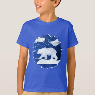 Polar Bear "Art by Kids" T-Shirt