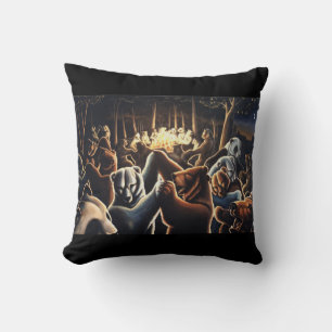 Polar Bear Art Pillow Bear Decor Bears Pillow