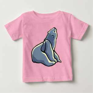 Polar Bear Baby Shirt Polar Bear Cub T-shirts
