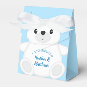 Polar Bear Baby Shower Favour Box