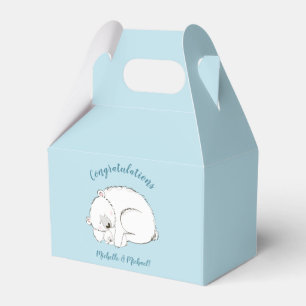 Polar Bear Baby Shower Favour Box