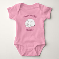 Polar Bear Baby Shower Pink Girl
