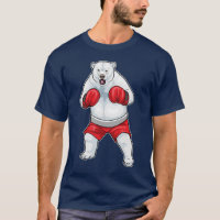 Polar bear Boxer Boxing gloves Boxing