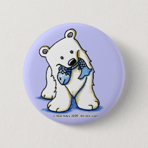 Polar Bear Button