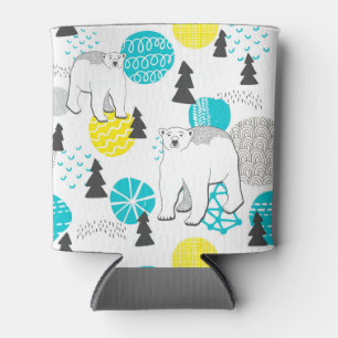 Polar bear can cooler