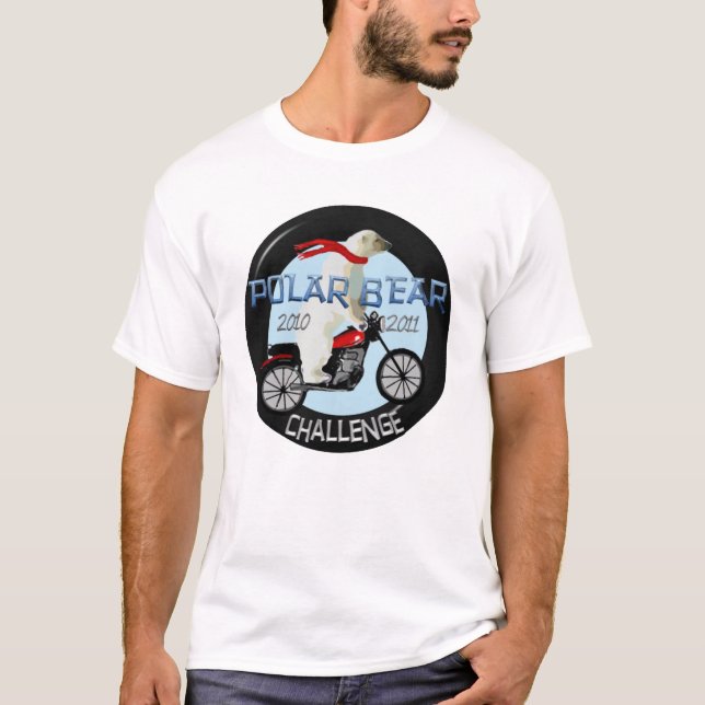 Polar Bear Challenge Motorcycle Shirt (Front)