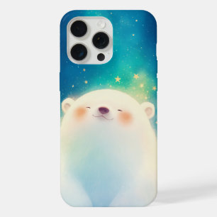 Polar Bear Chilling Charm iPhone 15 Pro Max Case
