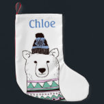 Polar Bear Christmas Stocking<br><div class="desc">Polar Bear Christmas Stocking</div>