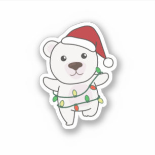 Polar Bear Christmas Winter Animals Polar Bears