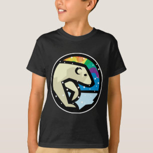 polar bear circle design T-Shirt