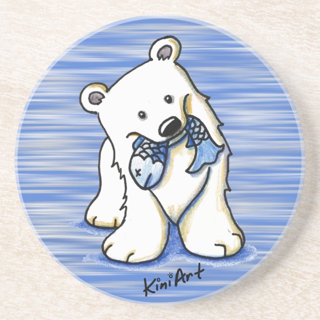 Polar Bear Coaster (Front)