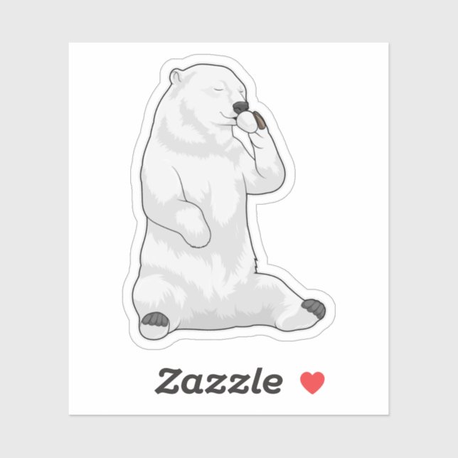 Polar bear Coffee Cup (Sheet)