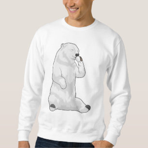 Polar bear Coffee Cup Sweatshirt