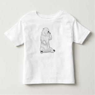 Polar bear Coffee Cup Toddler T-Shirt