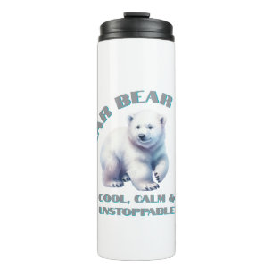 Polar Bear Cool Calm & Unstoppable Thermal Tumbler