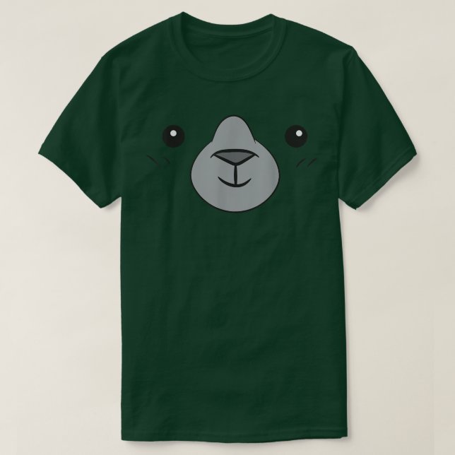 Polar Bear Costume Arctic Polar Bear Halloween Cos T-Shirt (Design Front)