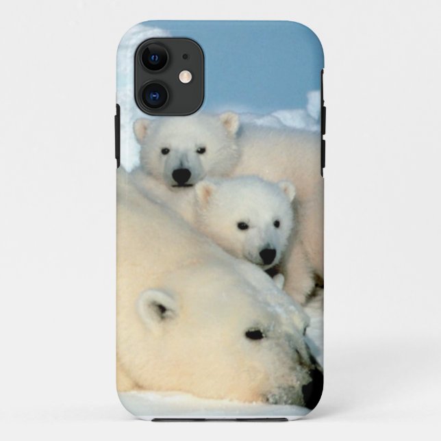 Polar bear cub 1 Case-Mate iPhone case (Back)