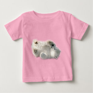 Polar Bear Cub Cute Animal Arctic Frozen Winter Baby T-Shirt