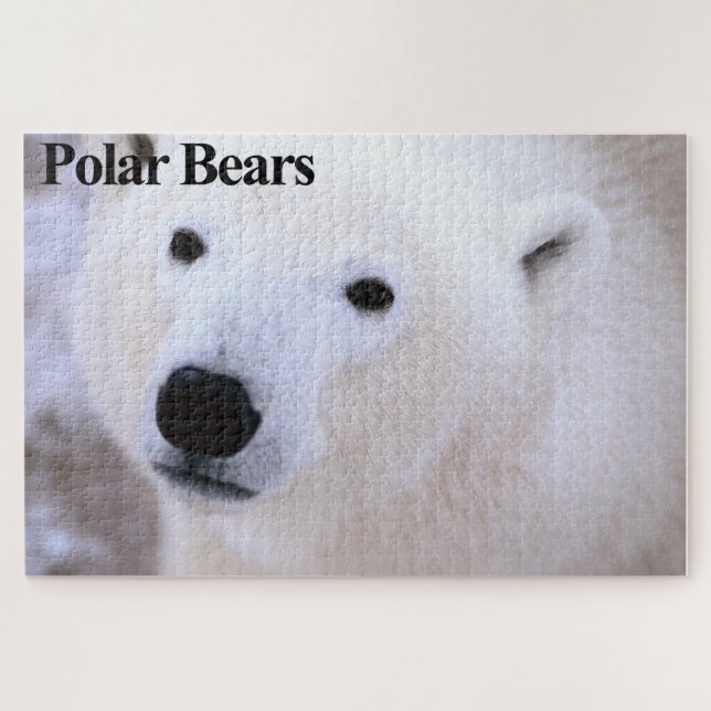 Polar Bear Cub Jigsaw Puzzle (Horizontal)