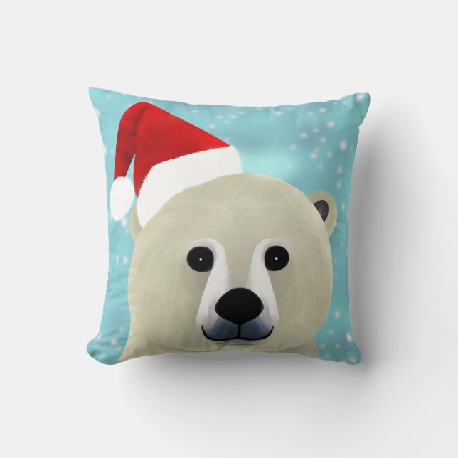 Polar Bear Cushion (Front)