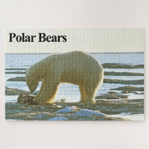 Polar Bear Dinner Time Jigsaw Puzzle