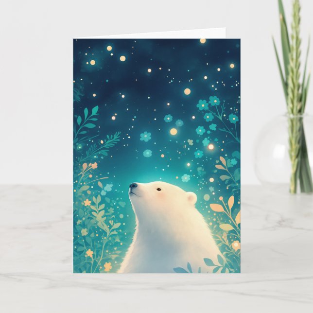 Polar Bear Dreams Card (Front)
