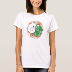 polar bear, earth T-Shirt