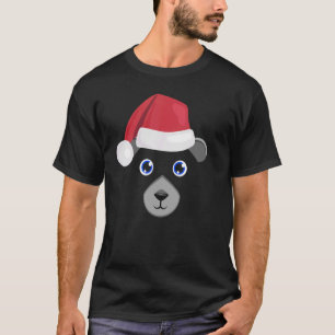 Polar Bear Face Animal Big Cute Face Costume Chr T-Shirt