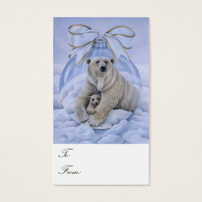 Polar Bear Gift Tags (Front)