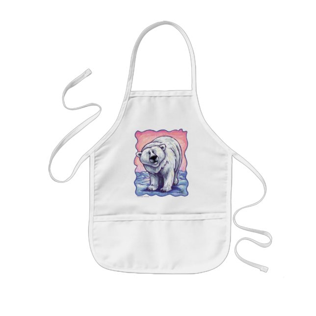 Polar Bear Gifts & Accessories Kids Apron (Front)