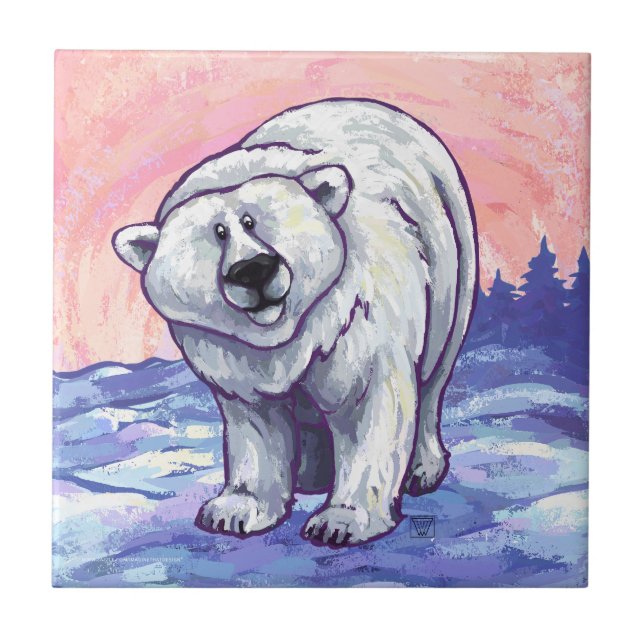 Polar Bear Gifts & Accessories Tile (Front)