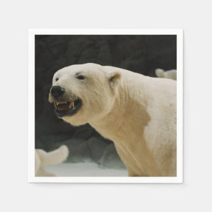 Polar Bear Grin Napkin
