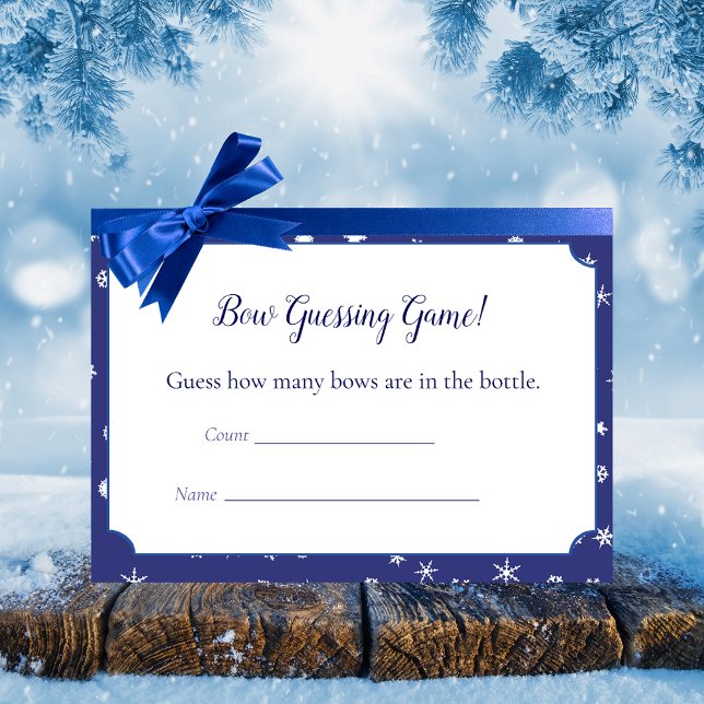 Polar Bear Guessing Count Baby Shower Game (Creator Uploaded)