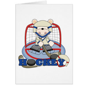 Polar Bear Hockey Goalie Tshirts and Gifts