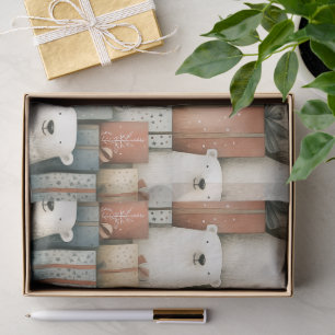 Polar Bear Holiday Tissue Paper