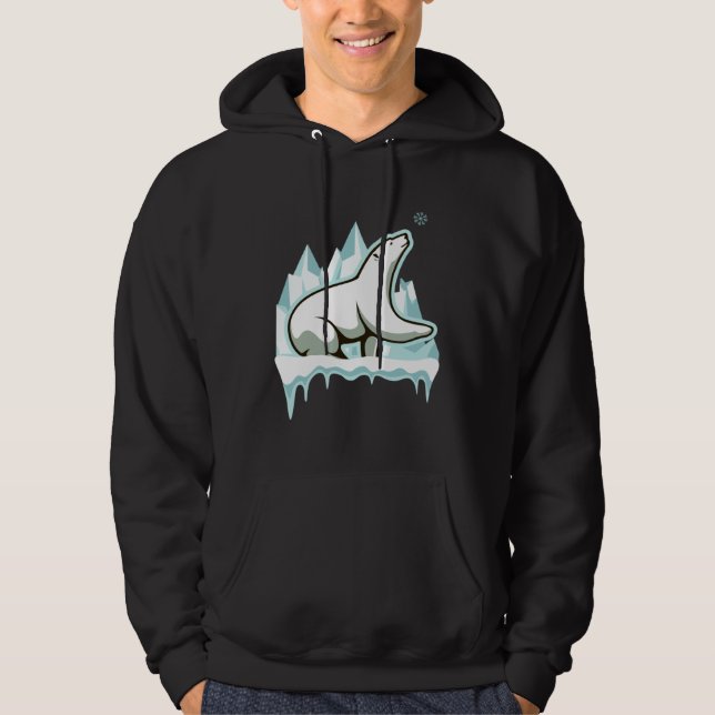 Polar Bear Hoodie (Front)