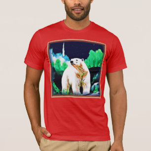 Polar Bear in The Wild. Buy Now T-Shirt