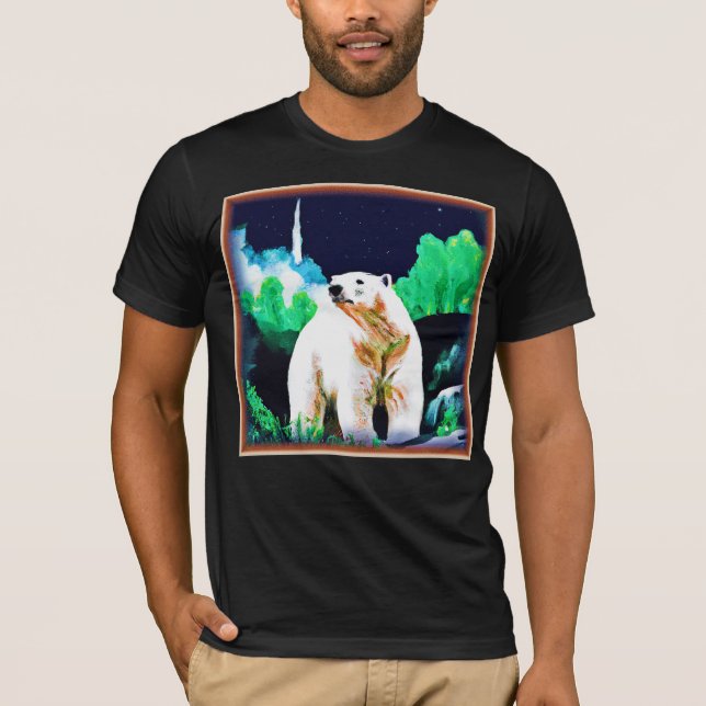 Polar Bear in The Wild. Buy Now T-Shirt (Front)