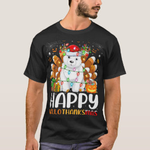 Polar Bear Lover Halloween Christmas Happy Halloth T-Shirt