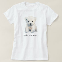 Polar Bear Lover Shirt - Cute Polar Bear Shirt    