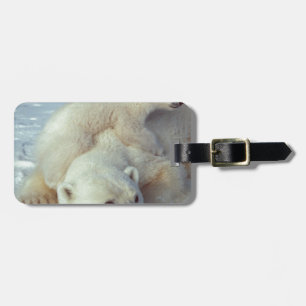 Polar Bear Luggage Tag