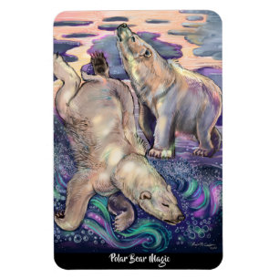 Polar Bear Magic Magnet
