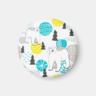 Polar bear magnet